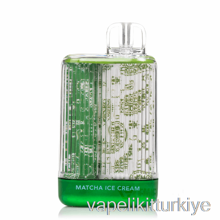 Elektronik Sigara Kalemi Vape Mate Sis X Berraklık 7000 Tek Kullanımlık Matcha Dondurma